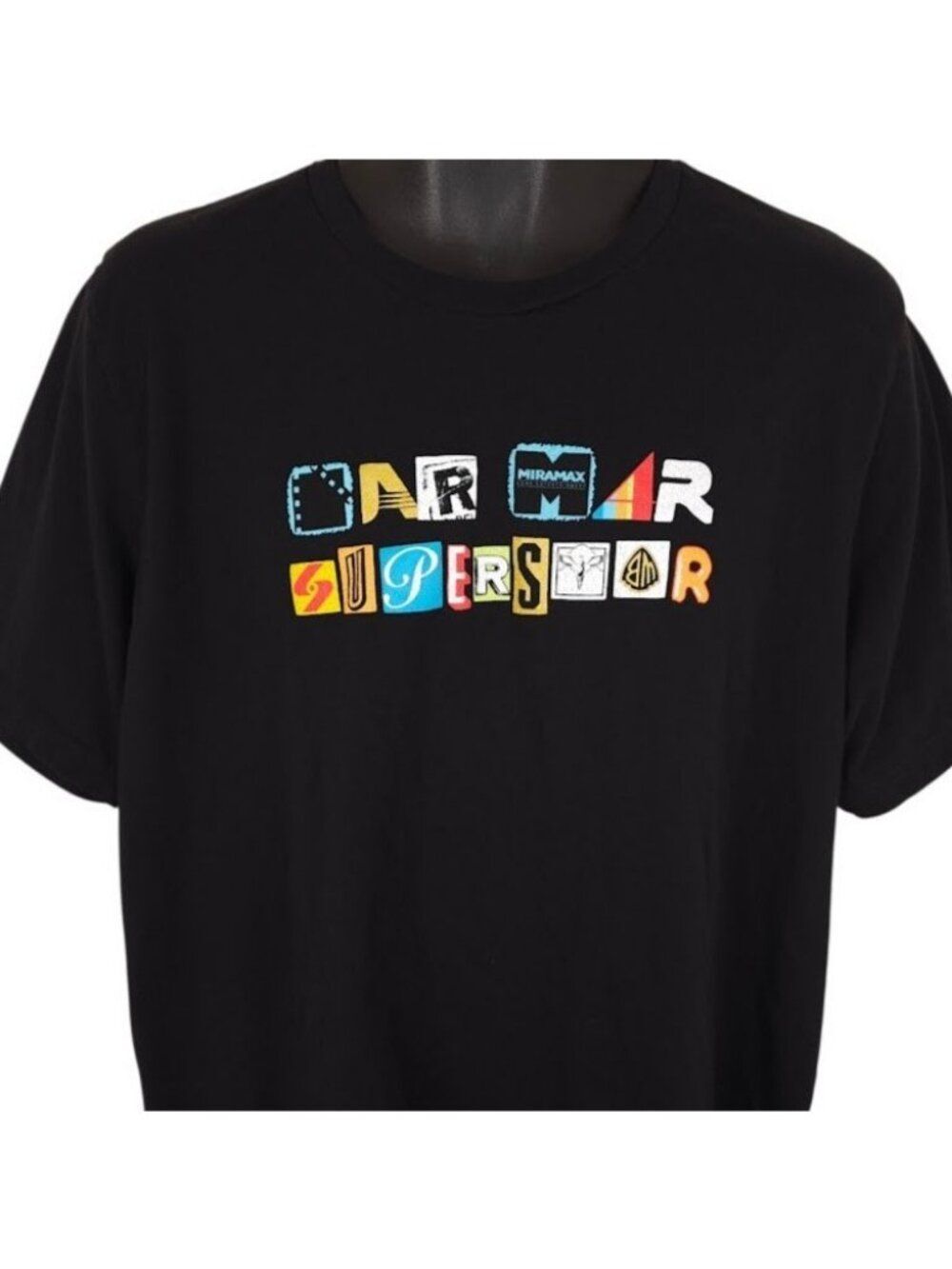 Har Mar Superstar T Shirt Mens Size 2XL Black Singer Songwriter Film Studio Logo
